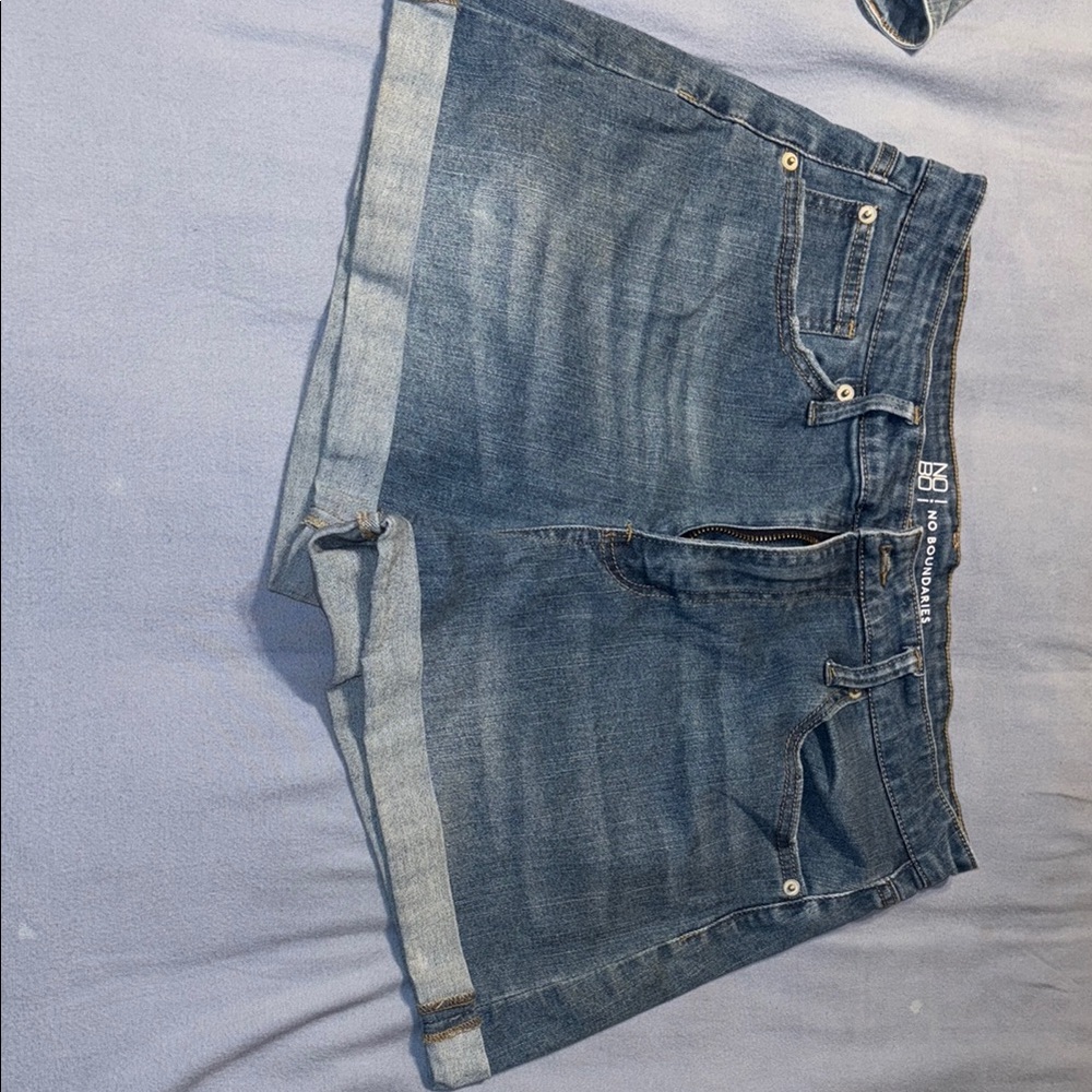 Blue Denim Women's Shorts